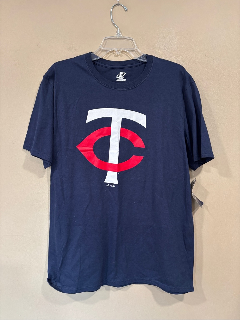 Genuine Merchandise Minnesota Twins T-Shirt Men's Size L Blue Short Sleeve